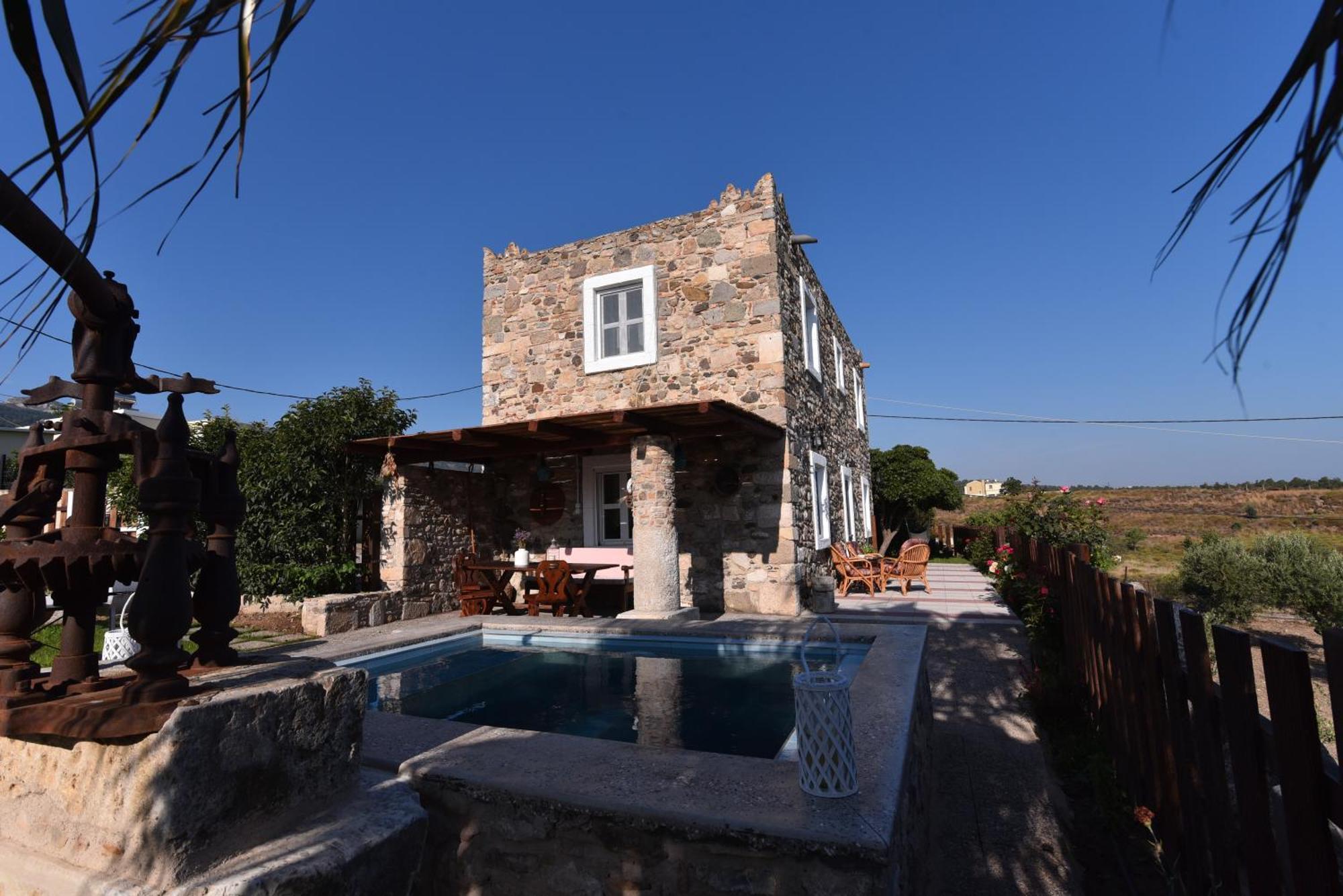 Traditional Kos Villa With Swimming Pool, Lawn Yard And Bbq Εξωτερικό φωτογραφία