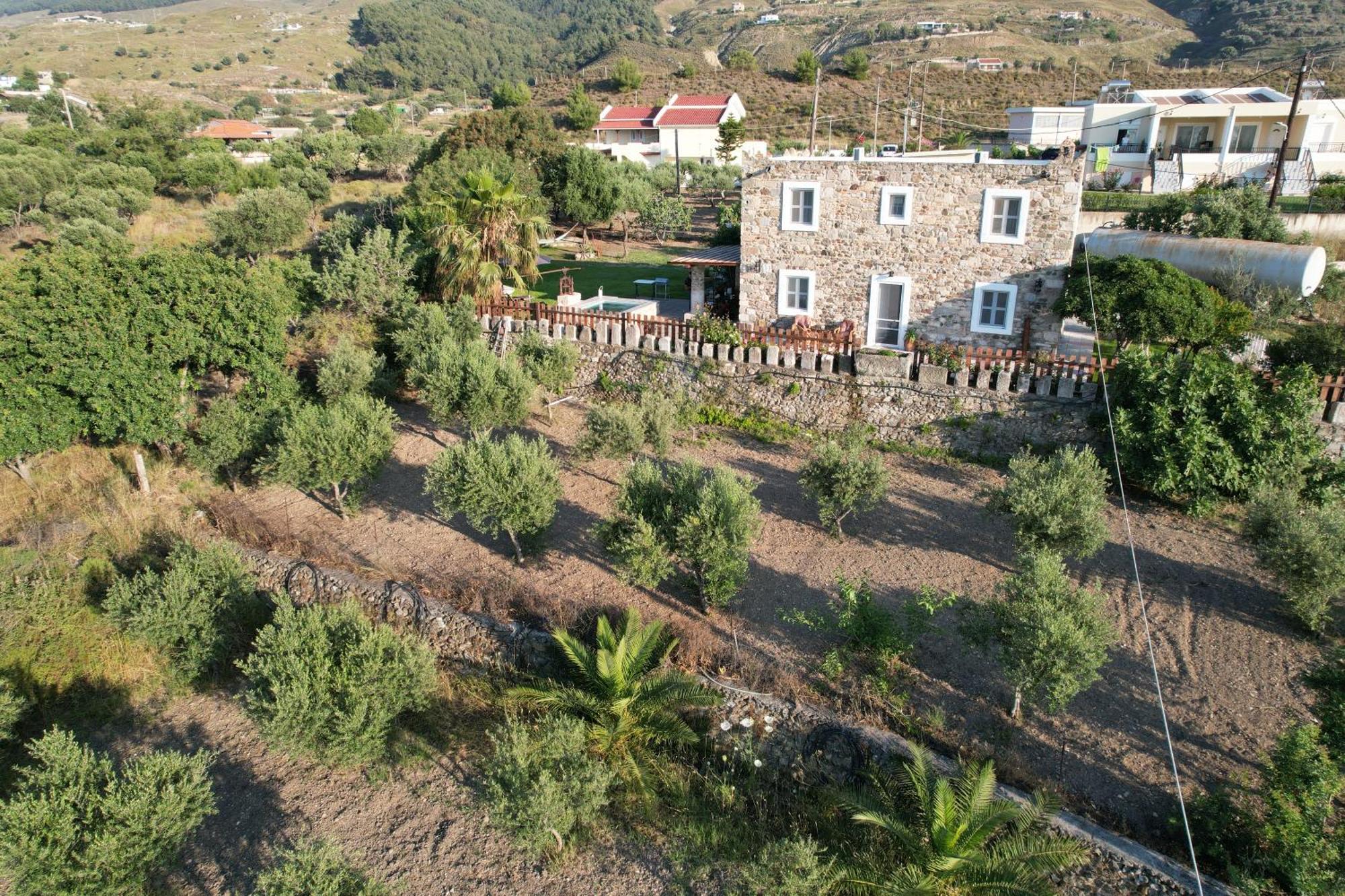 Traditional Kos Villa With Swimming Pool, Lawn Yard And Bbq Εξωτερικό φωτογραφία