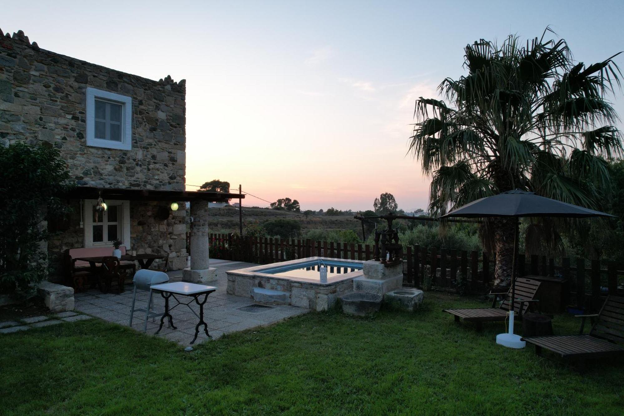 Traditional Kos Villa With Swimming Pool, Lawn Yard And Bbq Εξωτερικό φωτογραφία