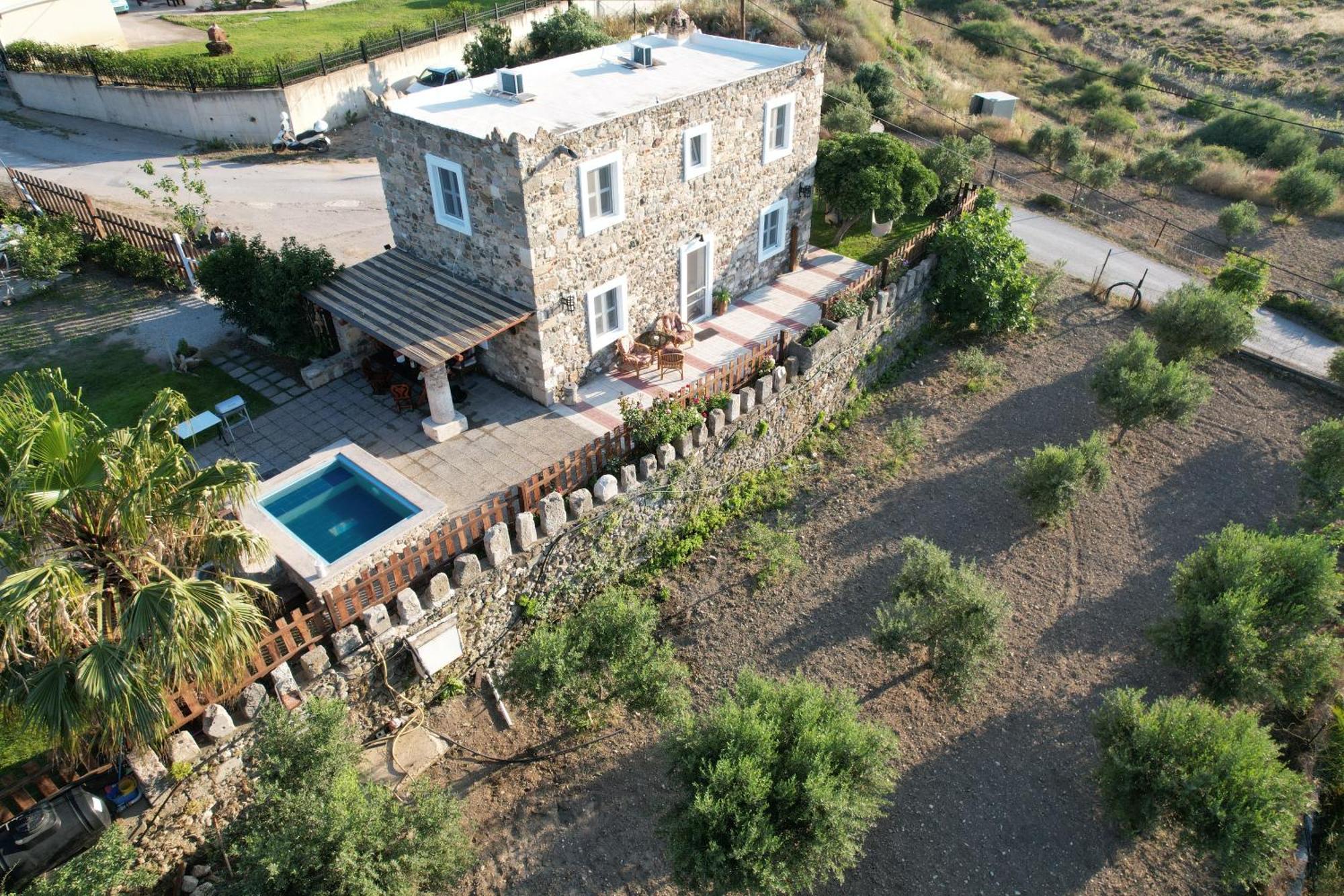 Traditional Kos Villa With Swimming Pool, Lawn Yard And Bbq Εξωτερικό φωτογραφία
