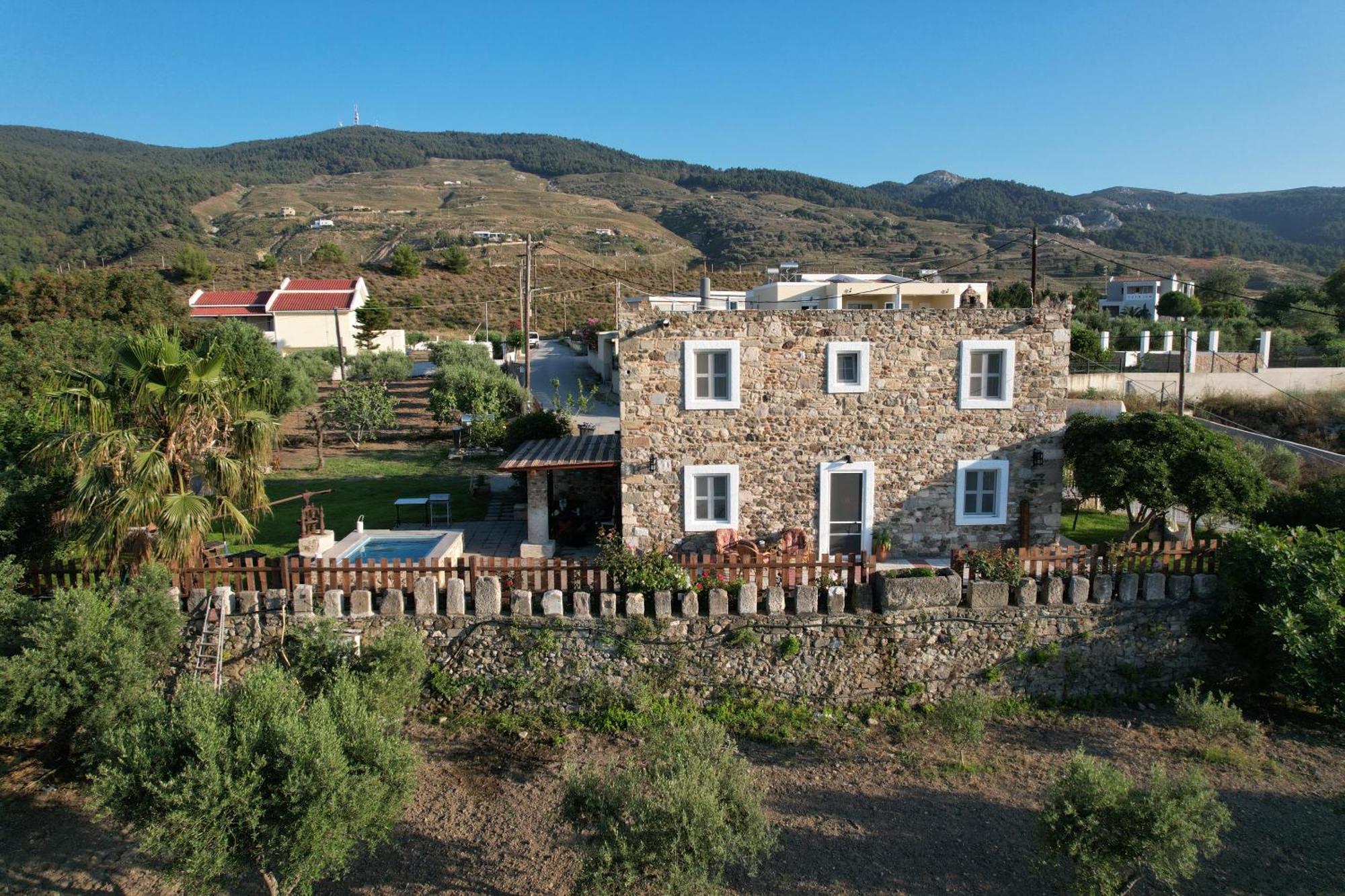 Traditional Kos Villa With Swimming Pool, Lawn Yard And Bbq Εξωτερικό φωτογραφία